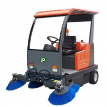 陜西普森西安掃地機電動中小型清掃車、地下車庫小區(qū)物業(yè)掃地機